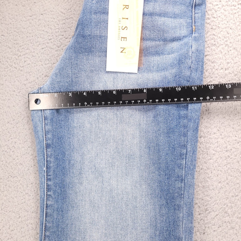 RISEN Jeans Size 1XL Mid Rise Straight Leg Medium Wash Denim 36x35 NEW - Picture 13 of 16